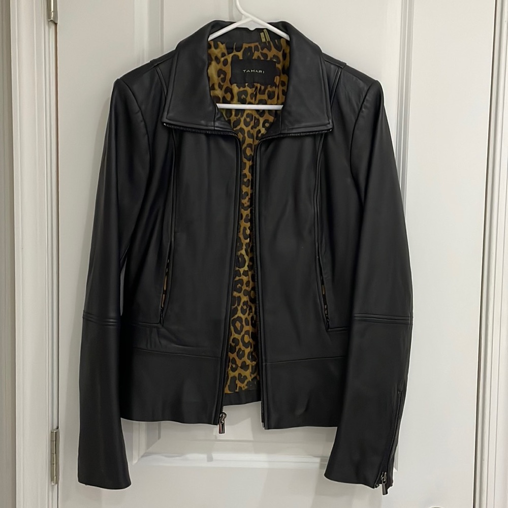Tahari Genuine Leather Jacket